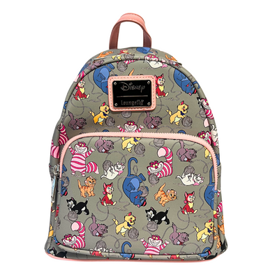 Loungefly Disney Cats AOP Mini Backpack DEFECTIVES