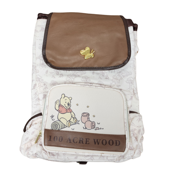 Loungefly Disney Winnie the Pooh Map Slouch Backpack DEFECTIVES