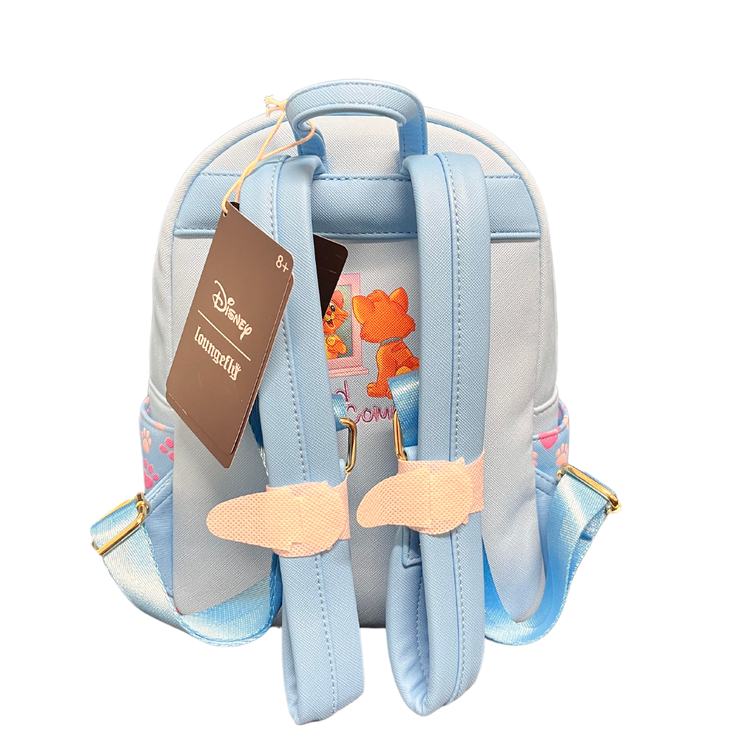 NWT! Loungefly Disney Tangled Rapunzel Mini Backpack Modern - View #4