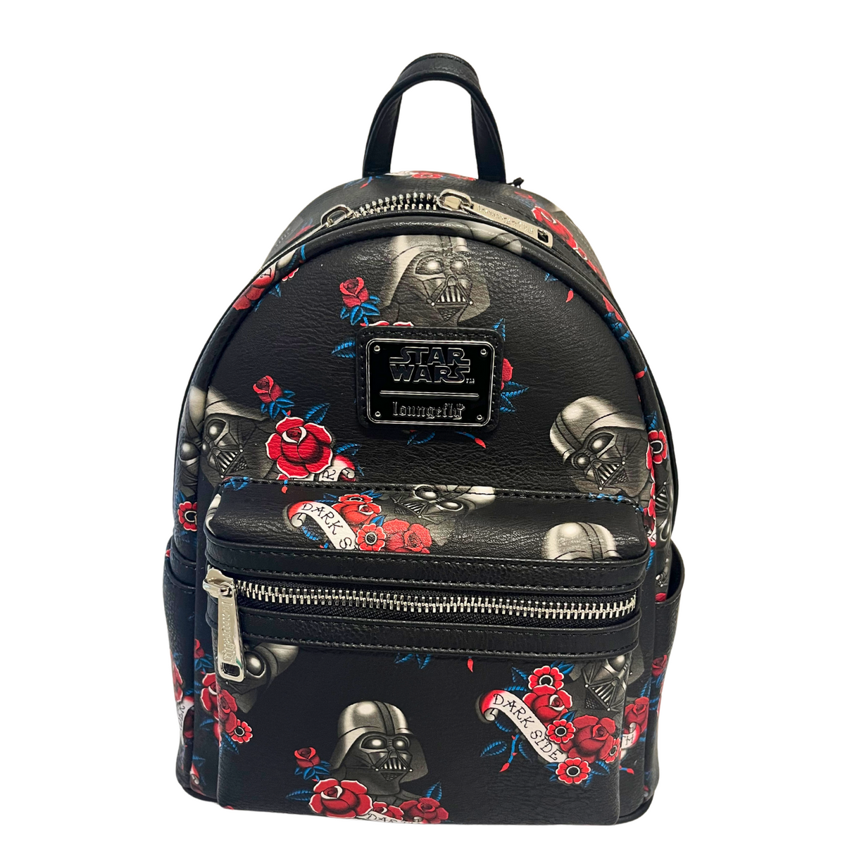 Loungefly Star Wars Darth Vader AOP Tattoo Mini Backpack DEFECTIVES Modern Pinup