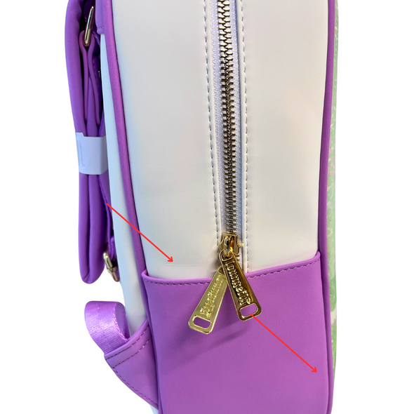Modern Pinup Loungefly Exclusive Rapunzel Mini Backpack DEFECTIVES