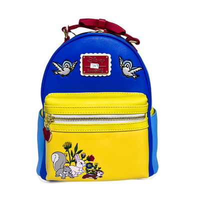 Loungefly Disney Snow White Bow Mini Backpack DEFECTIVE #787