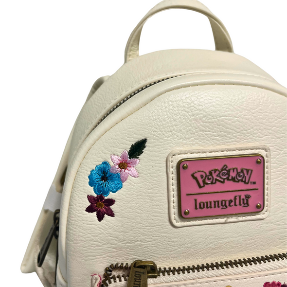 Loungefly Pokemon Eevee Floral Small Mini Backpack DEFECTIVES