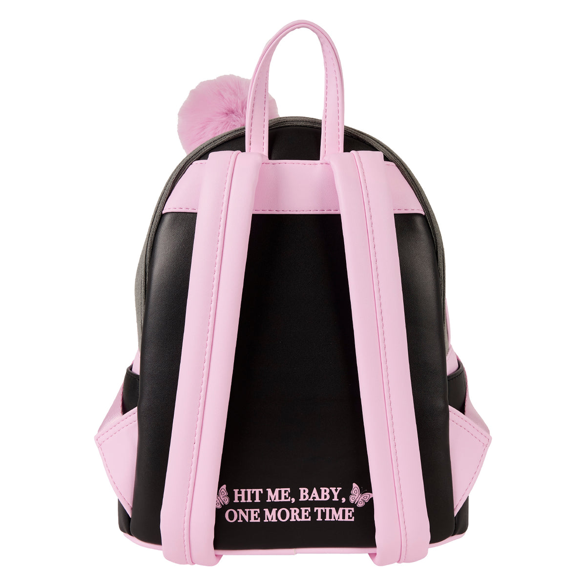 Vtg y2k Britney Spears Mini Backpack Pyramid Accessories w Tag black pink 2000 Britney Spears Loungefly Bags Are Inspired by Music Videos main image 4