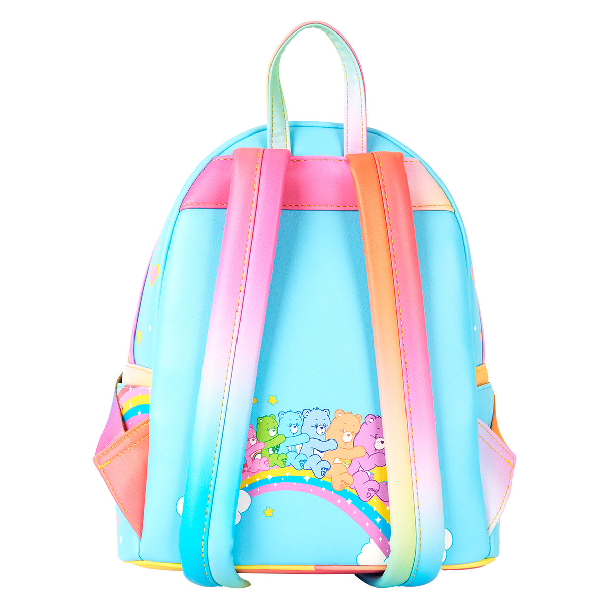 Loungefly ケアベア レインボー ミニバックパック Care Bears Care-A-Lot Rainbow Mini Backpack | Loungefly