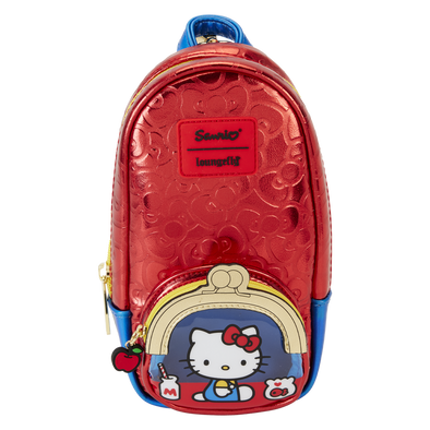 Loungefly Stationary Sanrio Hello Kitty 50th Anniversary Classic Mini Backpack Pencil Case