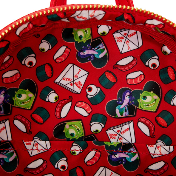 Loungefly Disney Pixar Monsters Inc Boo Takeout Mini Backpack