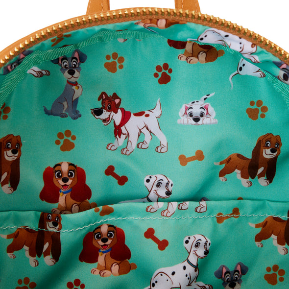 Loungefly Disney I Heart Disney Dogs Triple Lenticular Mini Backpack