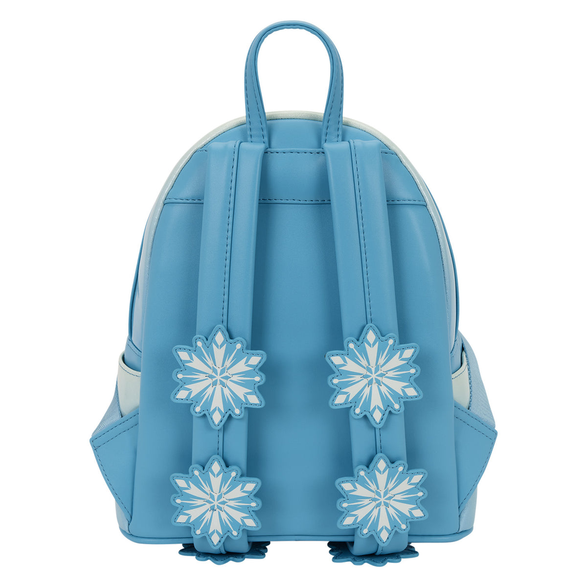 NWT Disney Loungefly Blue Frozen Elsa Mini Backpack‎ with matching Wallet Loungefly Frozen Elsa Let it Go Mini Backpack Exclusive  main image 4