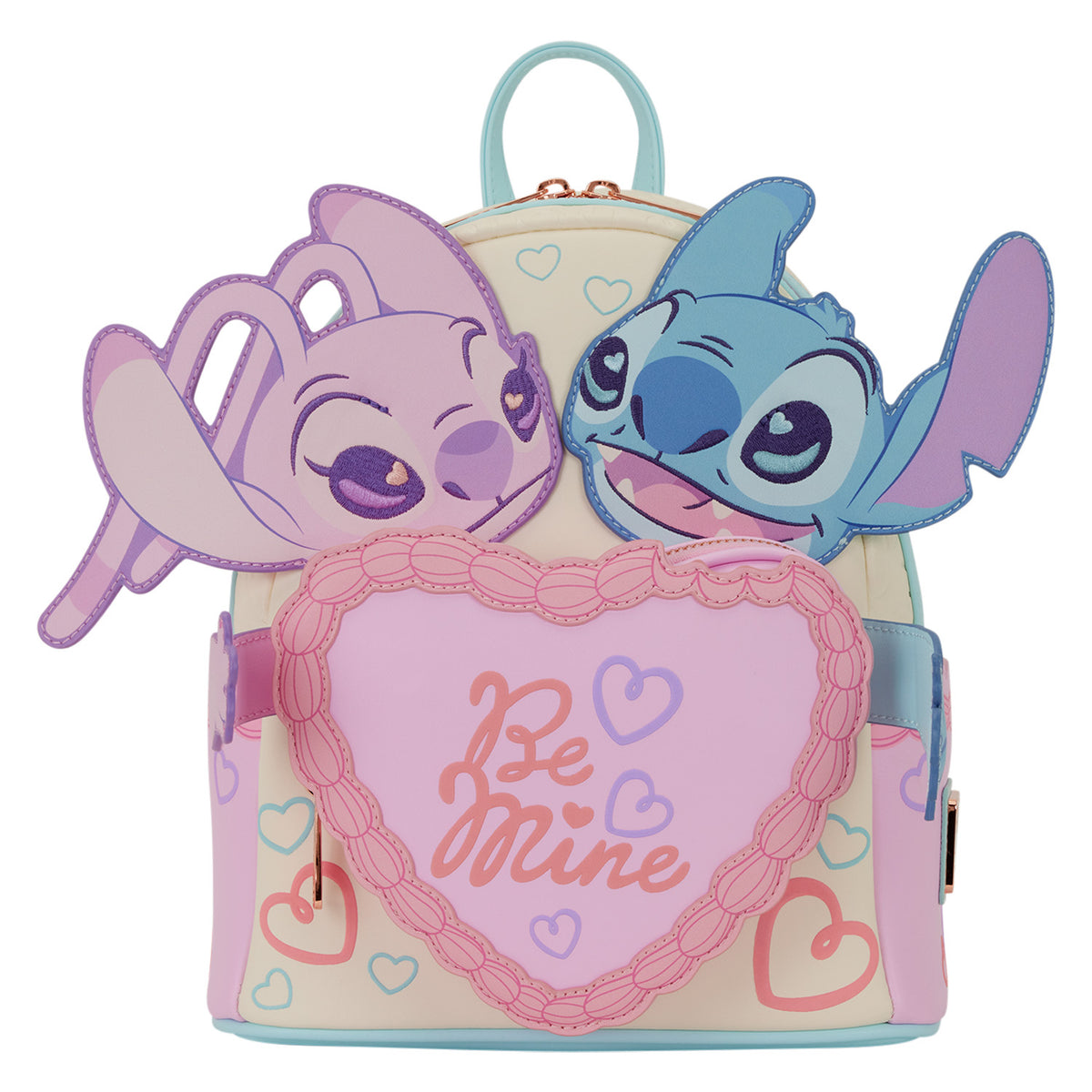 Loungefly Disney Stitch & Angel Be Mine Mini Backpack 