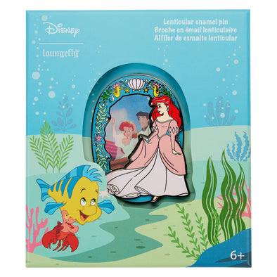 Loungefly Disney The Little Mermaid Princess Lenticular 3inch Pin
