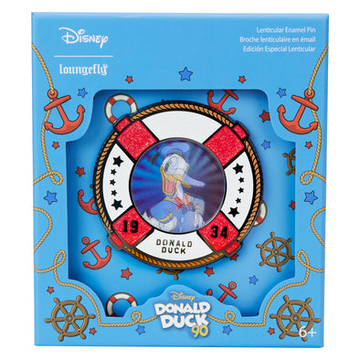 Loungefly Disney Donald Duck 90th Anniversary 3" Collector Box Pin