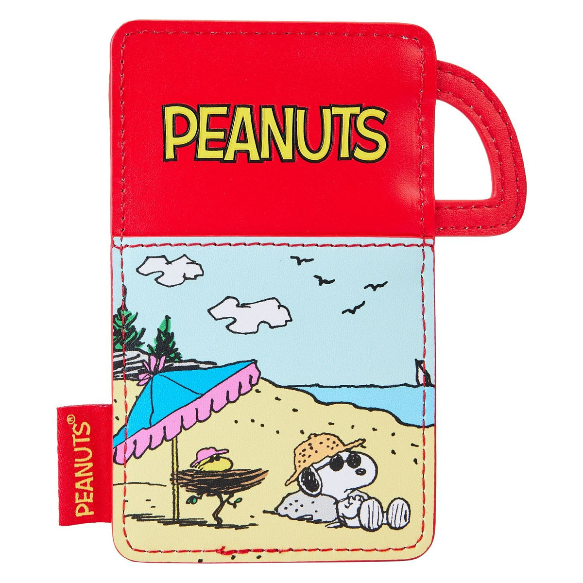 Loungefly Peanuts Charlie Brown Drink Cardholder Modern Pinup