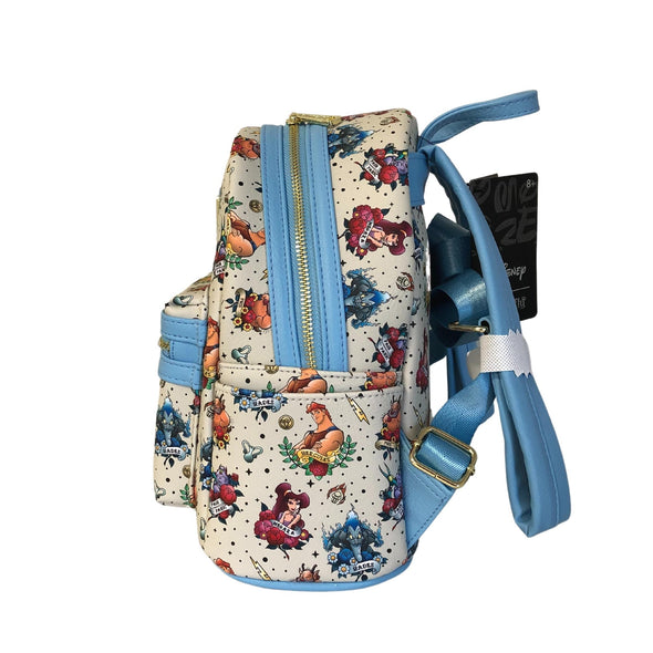 Modern Pinup Exclusive Loungefly Hercules Tattoo Mini Backpack