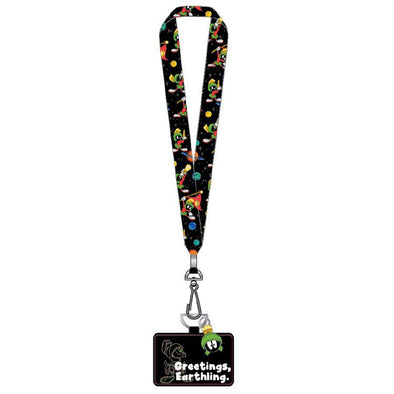 Loungefly Looney Tunes Marvin the Martian Lanyard with Cardholder