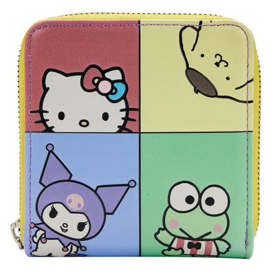 Loungefly Sanrio Hello Kitty & Friends Color Block Zip Around Wallet