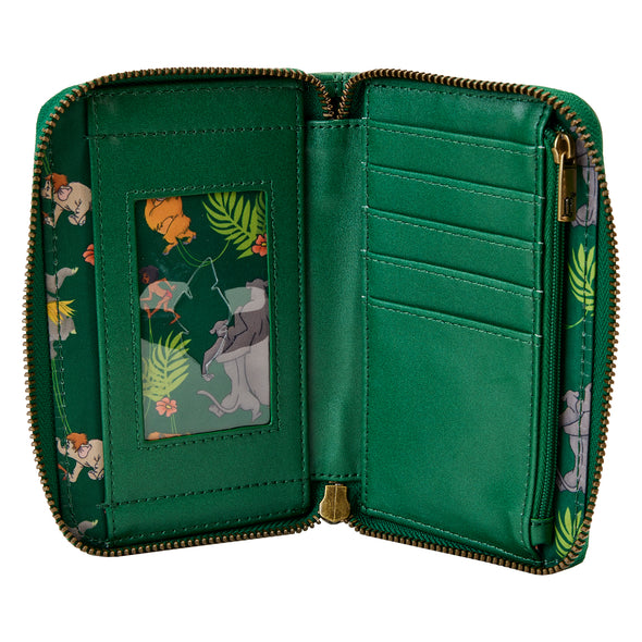 Loungefly Disney Jungle Book Zip Around Wallet