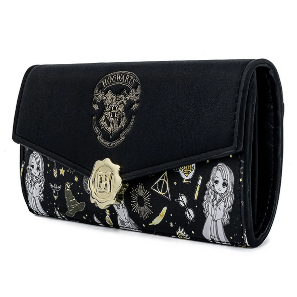 Loungefly Harry Potter Magical Elements AOP Wallet
