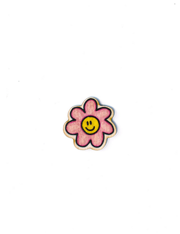 Fydelity Woo_D Pin Daisy Smile