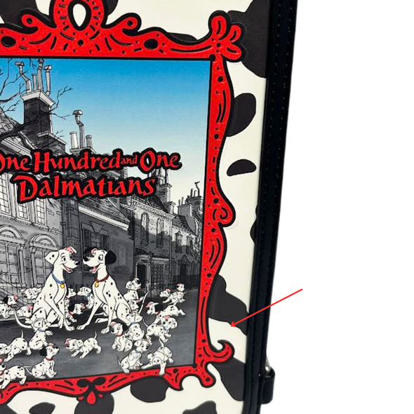 Loungefly Disney 101 Dalmatians Classic Book Convertible DEFECTIVE #418