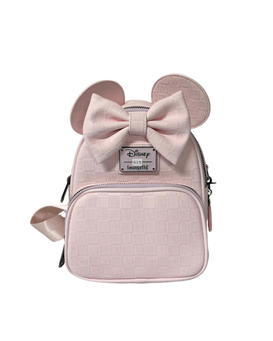 Loungefly Disney Minnie Checkered Mini Convertible DEFECTIVE #517