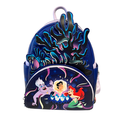 Loungefly Disney The Little Mermaid Ursula's Lair Mini Backpack DEFECTIVE #394