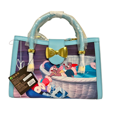 Loungefly Disney Cinderella Princess Scenes Crossbody DEFECTIVE #134