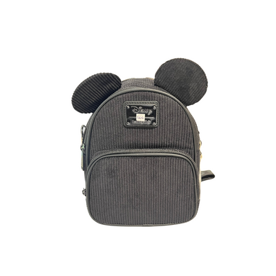 Loungefly Disney Mickey Corduroy Convertible Bag DEFECTIVE #566
