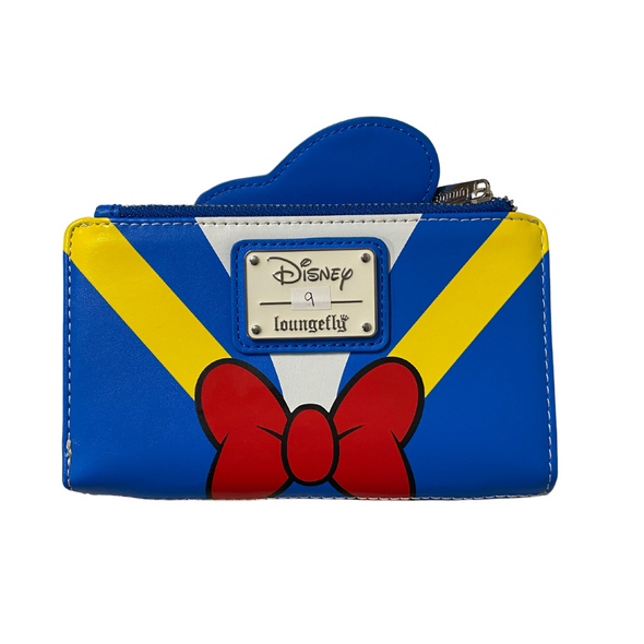 Loungefly Donald Duck Cosplay Flap Wallet DEFECTIVE #9
