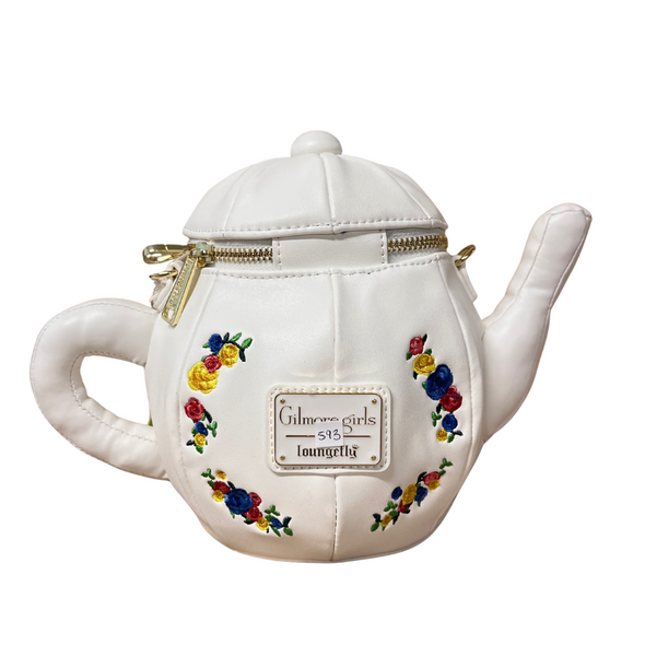 Loungefly Gilmore Girls Dragonfly Inn Teapot Crossbody DEFECTIVE #593