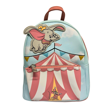 Loungefly Disney Dumbo Circus Tent Mini Backpack DEFECTIVE #488