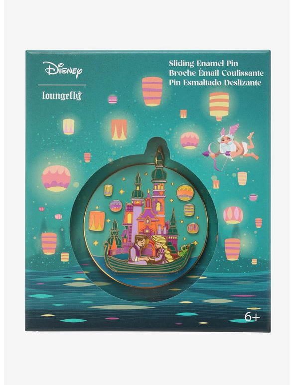 Loungefly Disney Tangled Sliding Enamel Pin