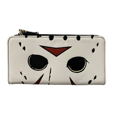 Loungefly Friday the 13th Jason Voorhees Cosplay Flap Wallet DEFECTIVE #65