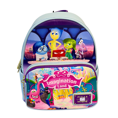 Modern Pinup Exclusive Loungefly Disney Pixar Inside Out Mini Backpack DEFECTIVE #697