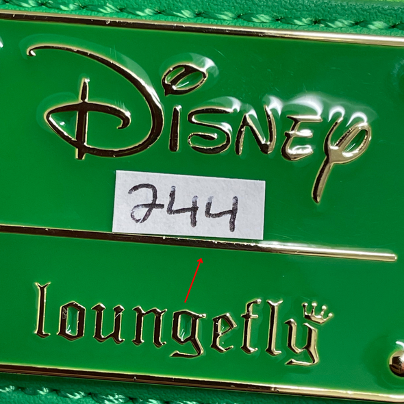 Loungefly Disney Chip and Dale Ornaments Zip Around Wallet DEFECTIVE #244