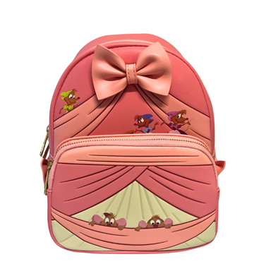 Loungefly Disney Cinderella Dress Making Mini Backpack DEFECTIVE #519