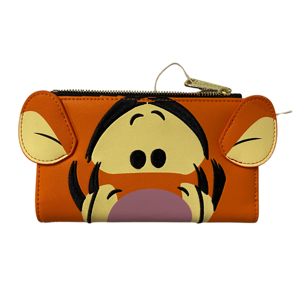 Loungefly Disney Winnie The Pooh Tigger Cosplay Flap Wallet DEFECTIVE #21