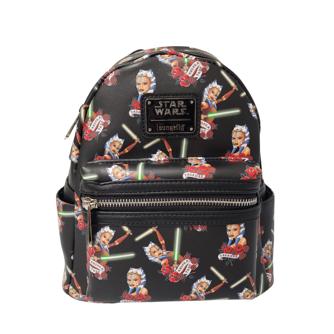 Modern Pinup Exclusive Loungefly Star Wars Ahsoka AOP Mini Backpack DE