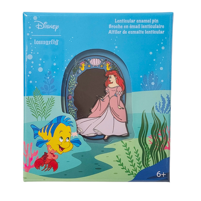 Loungefly Disney The Little Mermaid Princess Lenticular 3in Pin DEFECTIVES