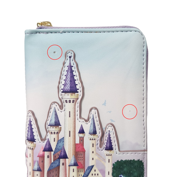 Loungefly Disney Princess Castle Sleeping Beauty Wallet DEFECTIVES