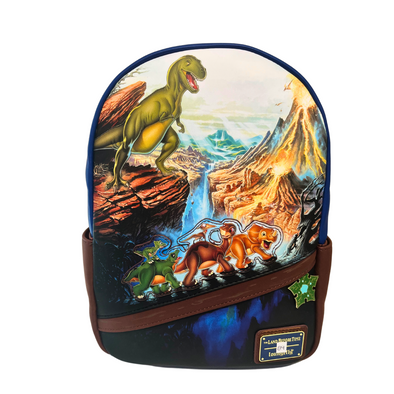 Loungefly Land Before Time Poster Mini Backpack DEFECTIVE #84