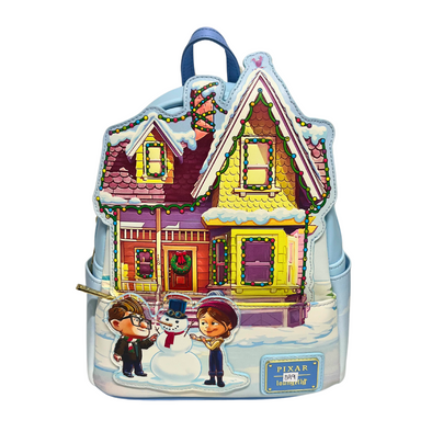 Loungefly Disney Pixar Up House Holiday Lights Mini Backpack DEFECTIVE #399