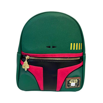 Loungefly Star Wars Boba Fett Cosplay Mini Backpack DEFECTIVE #741