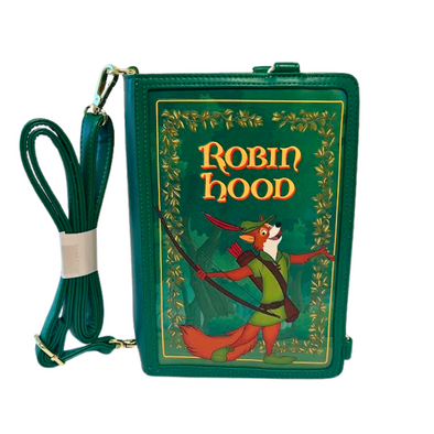 Loungefly Disney Robin Hood Classic Book Convertible DEFECTIVE #425