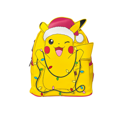 Loungefly Pokemon Pikachu Light Up Holiday Mini Backpack DEFECTIVE #574