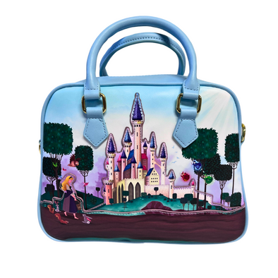 Loungefly Disney Sleeping Beauty Castle Crossbody DEFECTIVE #841