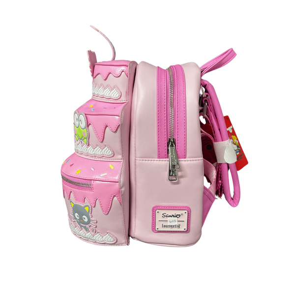 Loungefly Modern Pinup Exclusive Sanrio Hello Kitty Birthday Cake Mini Backpack DEFECTIVE #605