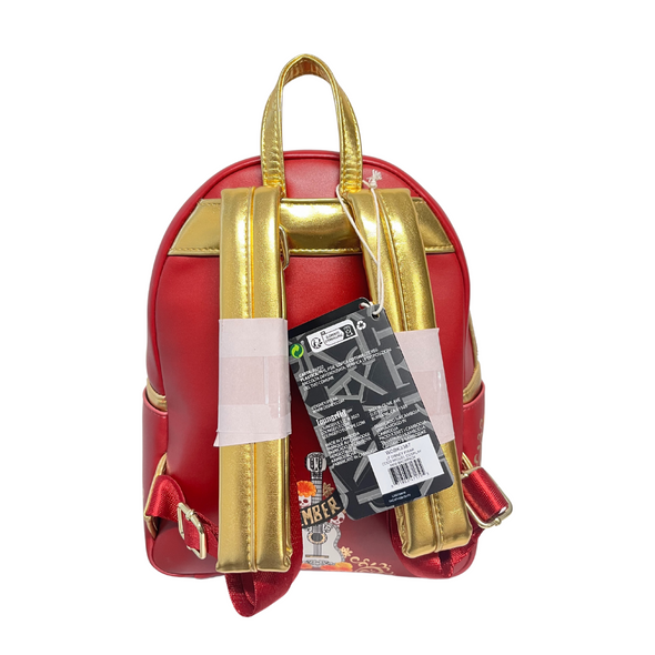 Loungefly Disney Pixar Coco Miguel Cosplay Mini Backpack DEFECTIVE #418