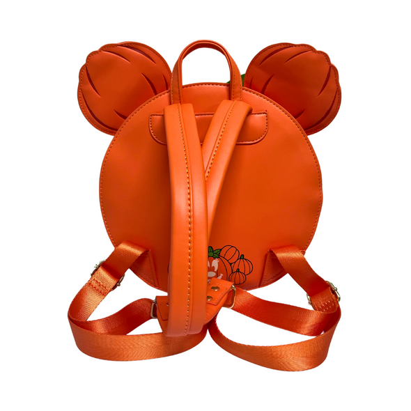 Loungefly Disney Minnie Glow Pumpkin Mini Backpack DEFECTIVE #759
