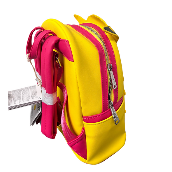 Loungefly Pokemon Pikachu Light Up Holiday Mini Backpack DEFECTIVE #574